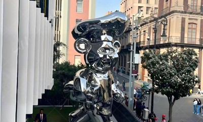 Scultura MiBIMBO svelata a Città del Messico