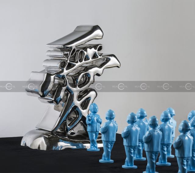 Scultura di calligrafia